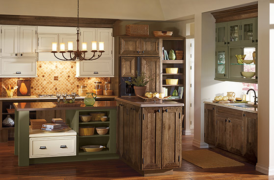 Country themed kitchen